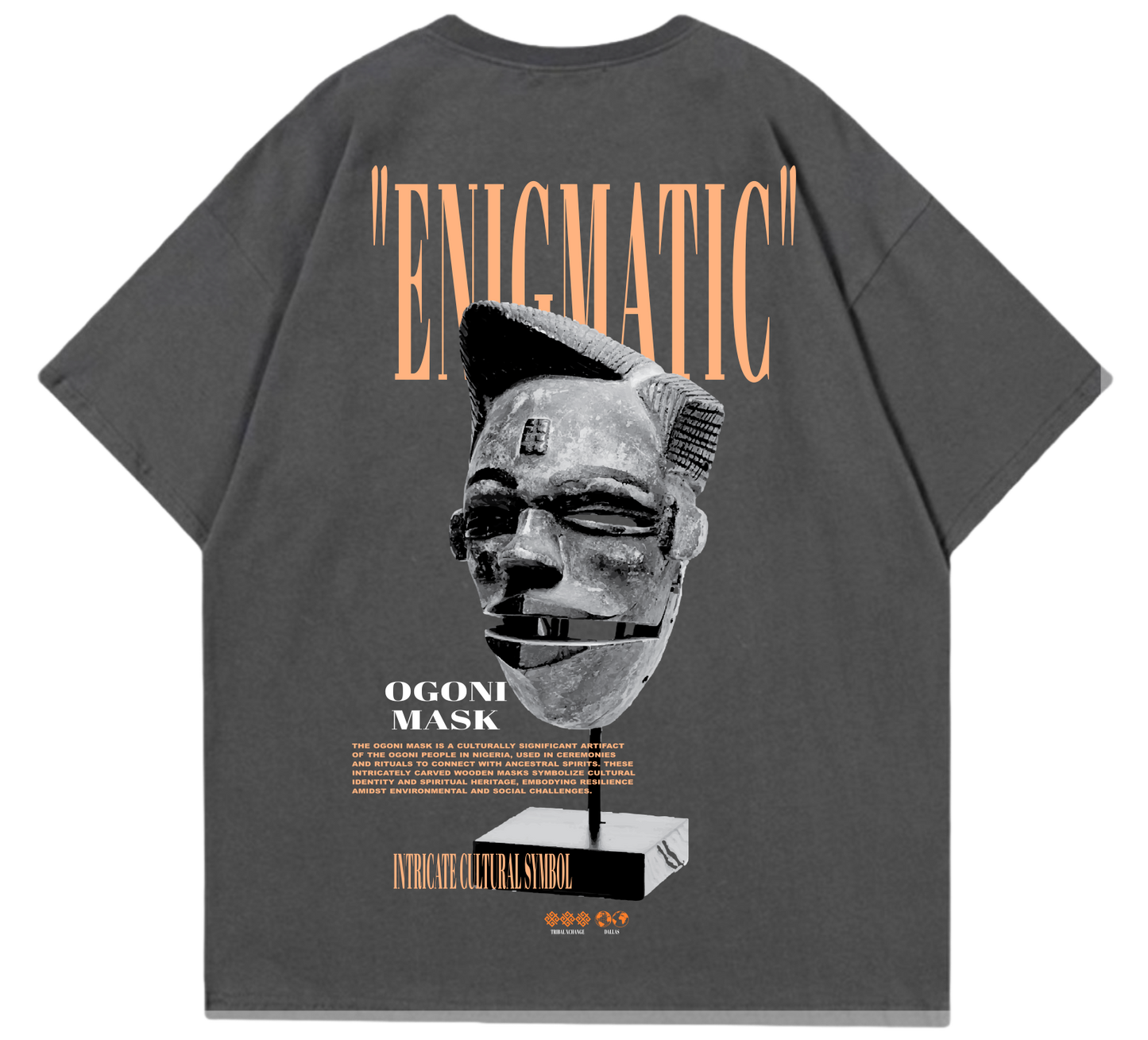 Ogoni Mask: Enigmatic Comfort Tee